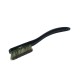 Change - Black Handle - Mixed Bristles in Green - White Ring