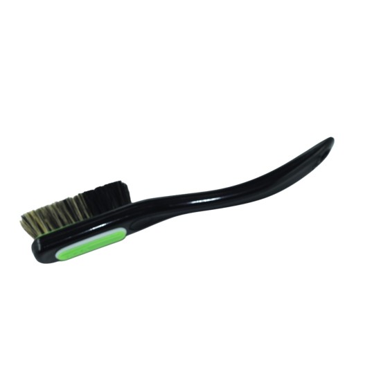 Change - Black Handle - Mixed/Black Bristles in Green - White Ring