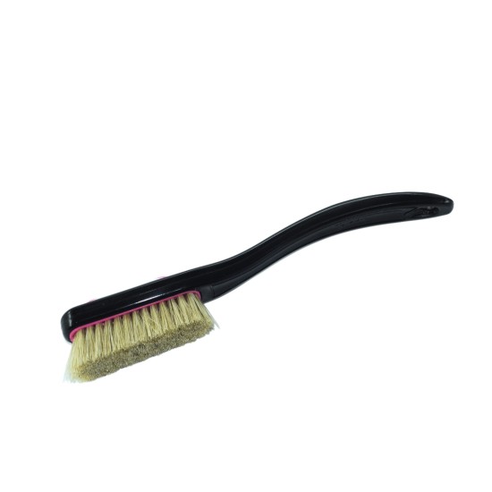Change - Black Handle - White Bristles in Pink - White Ring