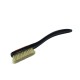 Change - Black Handle - White Bristles in Yellow - Pink Ring