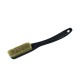 Change - Black Handle - White Bristles in Yellow - Pink Ring