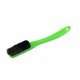 Change - Green Handle - Black/Mixed Bristles in Black - White Ring 