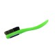 Change - Green Handle - Black/Mixed Bristles in Black - White Ring 