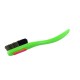 Change - Green Handle - Black/Mixed Bristles in Pink - Yellow Ring 