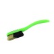 Change - Green Handle - Black/White Bristles in Black - Black Ring 
