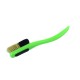 Change - Green Handle - Black/White Bristles in Black - Black Ring 