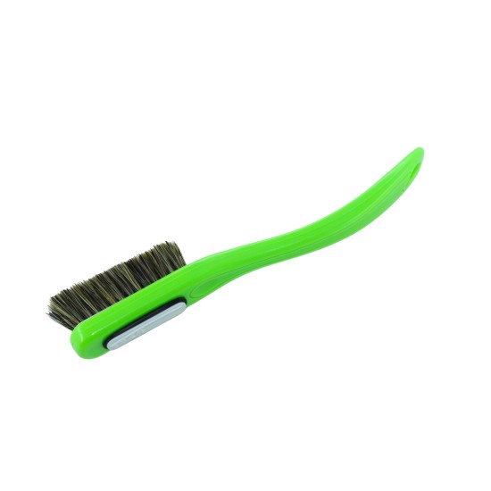 Change - Green Handle - Mixed Bristles in White - Black Ring 