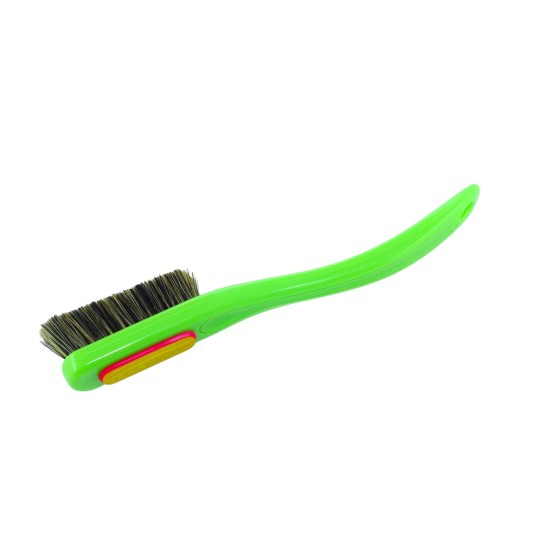 Change - Green Handle - Mixed Bristles in Yellow - Pink Ring