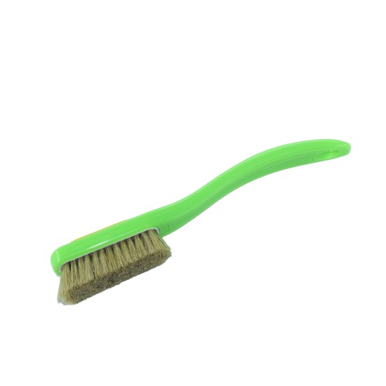 Change - Green Handle - White Bristles in White - Yellow Ring 