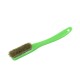 Change - Green Handle - White Bristles in White - Yellow Ring 
