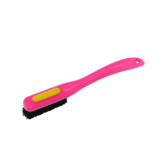 Change - Pink Handle - Black Bristles in Yellow - Pink Ring 
