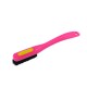 Change - Pink Handle - Black Bristles in Yellow - Pink Ring 