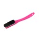 Change - Pink Handle - Black Bristles in Yellow - Pink Ring -