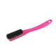 Change - Pink Handle - Mixed Bristles in White - Black Ring -