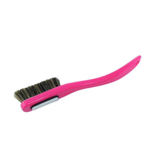 Change - Pink Handle - Mixed Bristles in White - Black Ring -