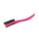 Change - Pink Handle - Mixed Bristles in White - Black Ring -