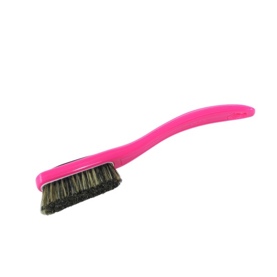 Change - Pink Handle - Mixed Bristles in White - Black Ring -
