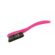 Change - Pink Handle - Mixed Bristles in White - Black Ring -