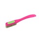 Change - Pink Handle - White Bristles in Green - White Ring -