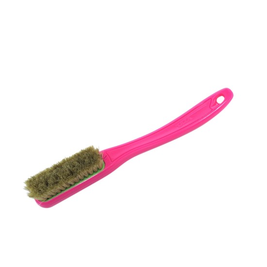 Change - Pink Handle - White Bristles in Green - White Ring -