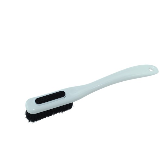 Change - White Handle - Black Bristles in Black - White Ring