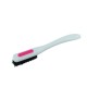 Change - White Handle - Black Bristles in Pink - White Ring 