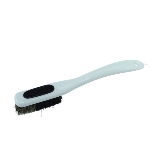 Change - White Handle - Black/Mixed Bristles in Black - Black Ring