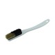 Change - White Handle - Black/White Bristles in Black - Pink Ring