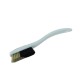 Change - White Handle - Black/White Bristles in White - Black Ring 