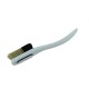 Change - White Handle - Black/White Bristles in White - Black Ring 