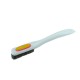 Change - White Handle - Mixed Bristles in Yellow - Pink Ring 