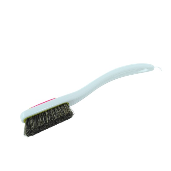 Change - White Handle - Mixed Bristles in Yellow - Pink Ring 
