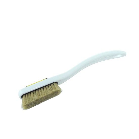 Change - White Handle - White Bristles in Black - Yellow Ring 