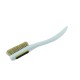 Change - White Handle - White Bristles in Black - Yellow Ring 