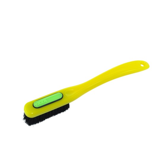 Change - Yellow Handle - Black Bristles in Green  - Black Ring 