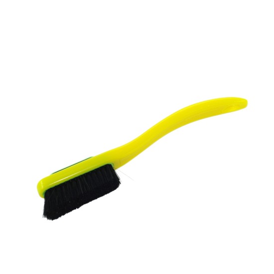 Change - Yellow Handle - Black Bristles in Green  - Black Ring 