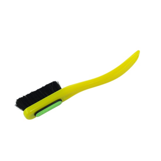 Change - Yellow Handle - Black Bristles in Green  - Black Ring 