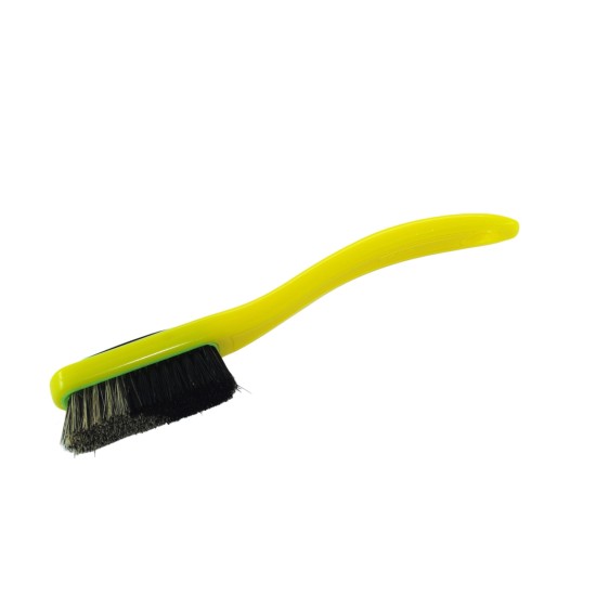 Change - Yellow Handle - Black/Mixed Bristles in Green  - Black Ring 
