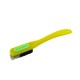 Change - Yellow Handle - Black/White Bristles in Green - White Ring 