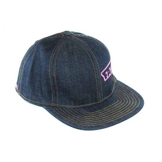Fitted Jeans Hat (pink logo)