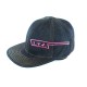 Fitted Jeans Hat (pink logo)