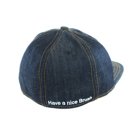 Fitted Jeans Hat (white logo)