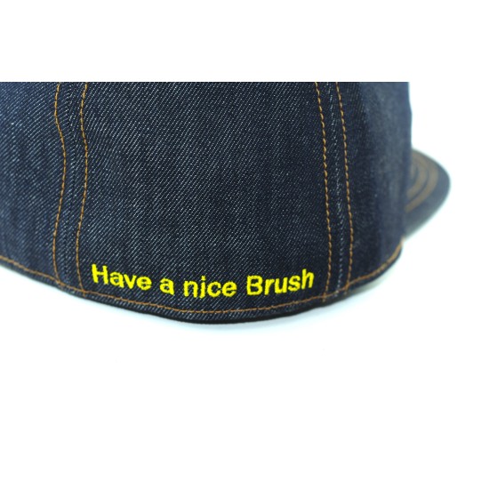 Fitted Jeans Hat (yellow logo)
