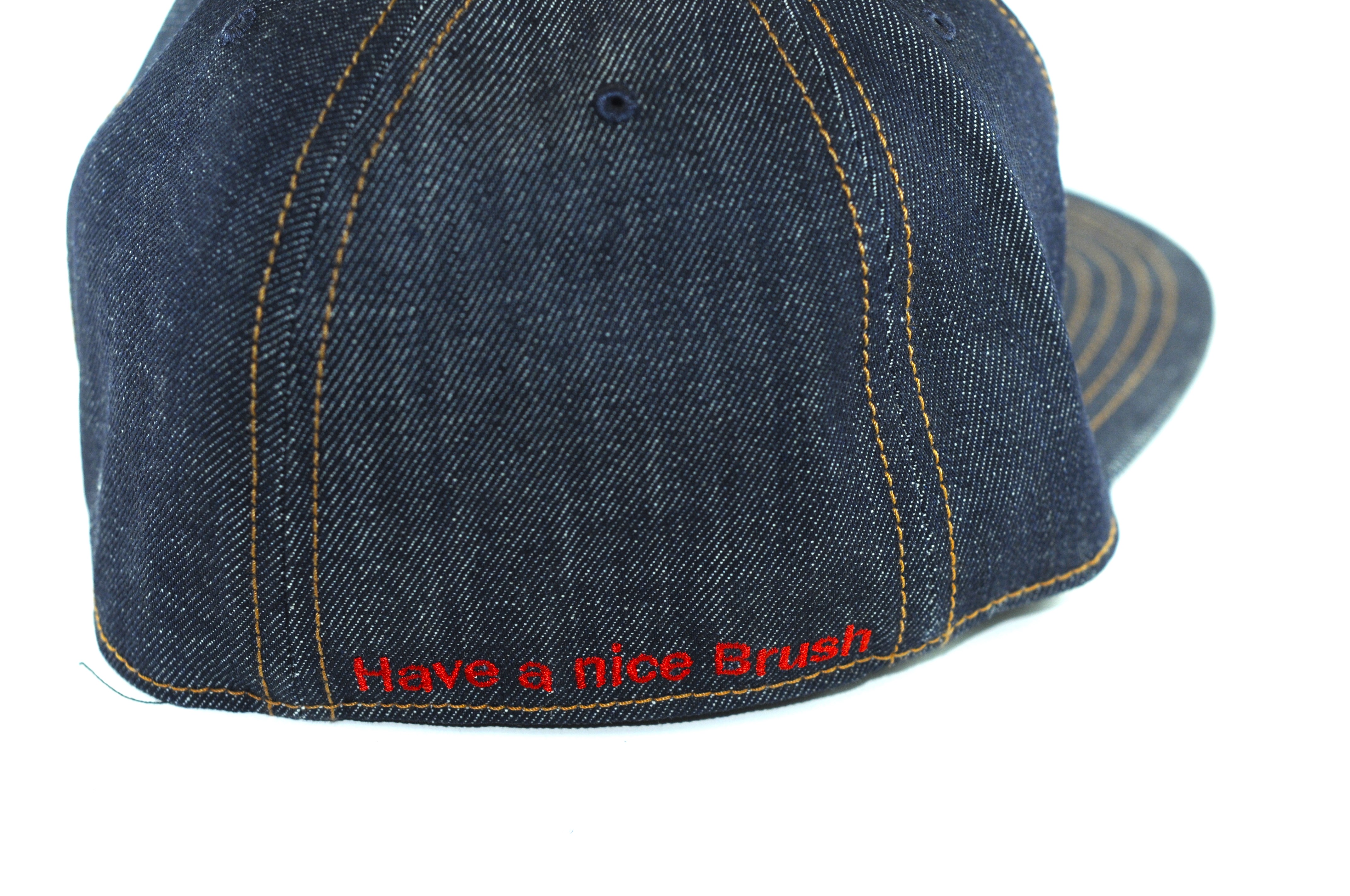 Fitted Jeans Hat (red logo) - FAZA BRUSHES